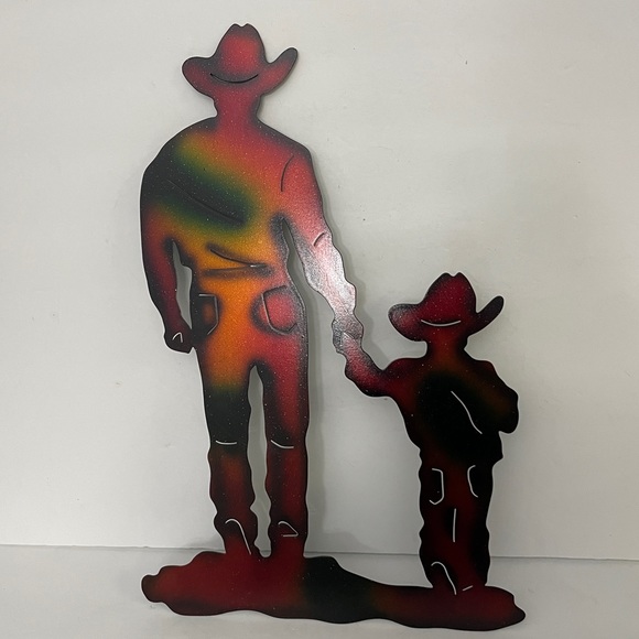 Metal Cowboy & Little Buckaroo Texas Style - Picture 7 of 8